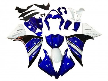 Descuento Carenados Moto Yamaha YZF 1000 R1 2009-2011 - Blanco Azul Negro GYTR