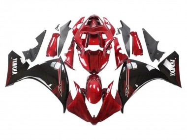 Descuento Carenados Moto Yamaha YZF 1000 R1 2009-2011 - Rojo Negro Brillante