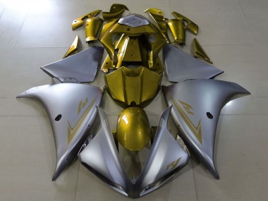 Descuento Carenados Moto Yamaha YZF 1000 R1 2009-2011 - Plata Oro