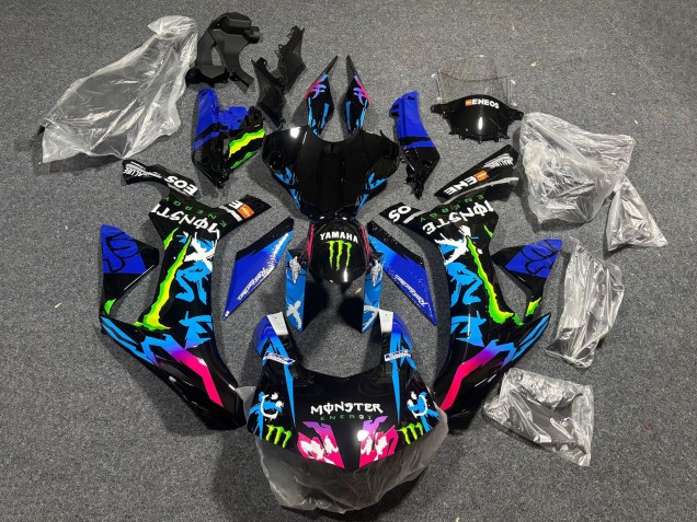 Descuento Carenados Moto Yamaha YZF 1000 R1 2015-2019 - Negro Azul Rosa Verde Monstruo ENEOS