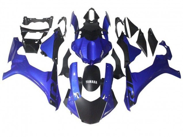 Descuento Carenado Moto Yamaha YZF 1000 R1 2015-2019 - Azul Negro Mate