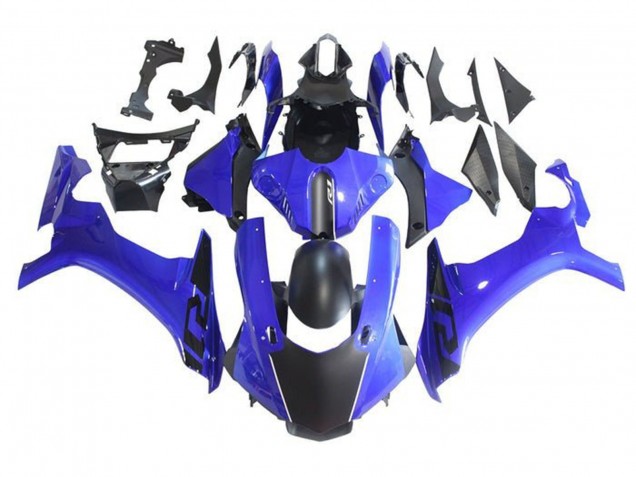 Descuento Carenados Moto Yamaha YZF 1000 R1 2015-2019 - Azul Negro Mate