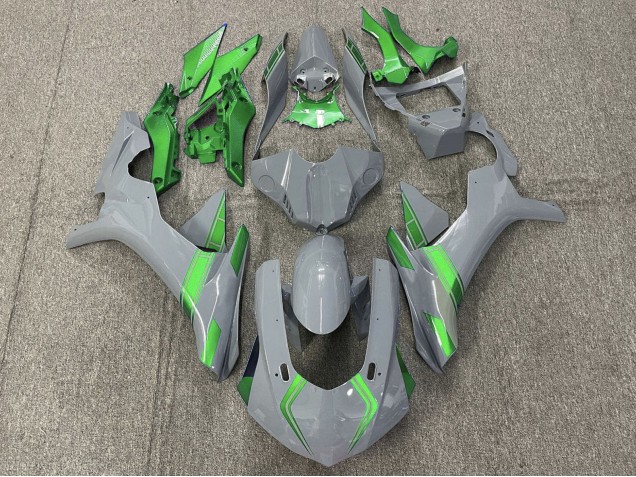 Descuento Carenados Moto Yamaha YZF 1000 R1 2015-2019 - Nardo Gris Verde