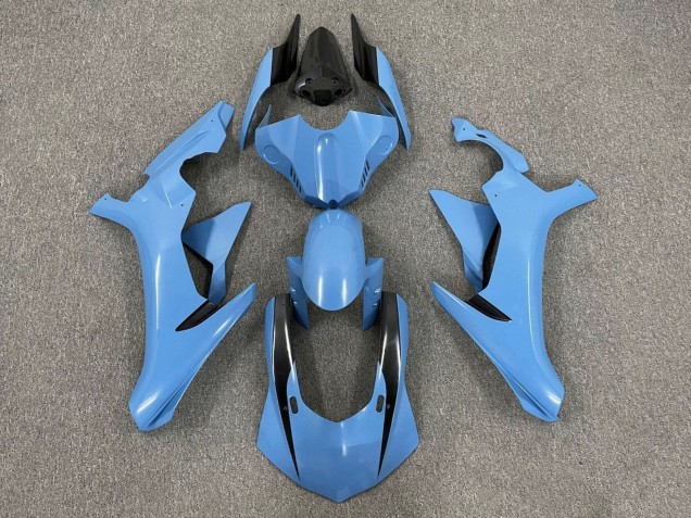Descuento Carenados Moto Yamaha YZF 1000 R1 2015-2019 - Azul Claro Negro Brillante
