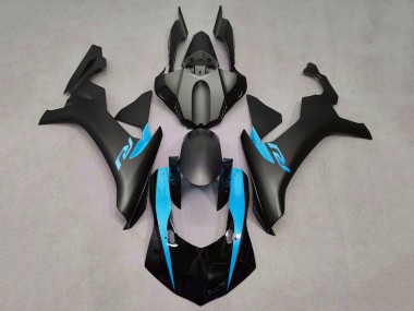 Descuento Carenados Moto Yamaha YZF 1000 R1 2015-2019 - Negro Mate Negro Brillante Azul Claro