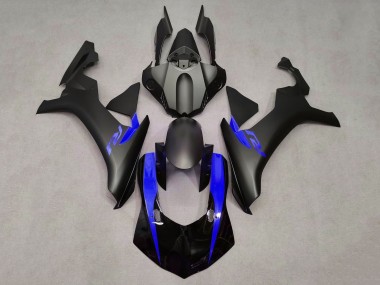Descuento Carenados Moto Yamaha YZF 1000 R1 2015-2019 - Negro Mate Negro Brillante Azul