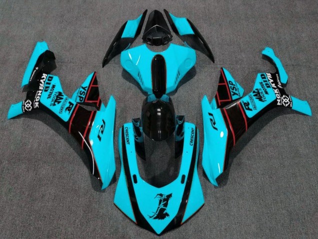 Descuento Carenados Moto Yamaha YZF 1000 R1 2015-2019 - Azul Negro Rojo
