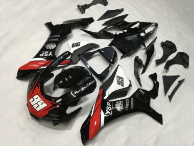 Descuento Carenados Moto Yamaha YZF 1000 R1 2015-2019 - Negro Brillante Blanco Rojo ENEOS Motul YSP 99