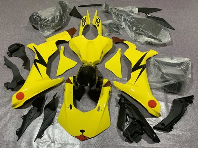 Descuento Carenados Moto Yamaha YZF 1000 R1 2020-2025 - Amarillo Rojo Pikachu