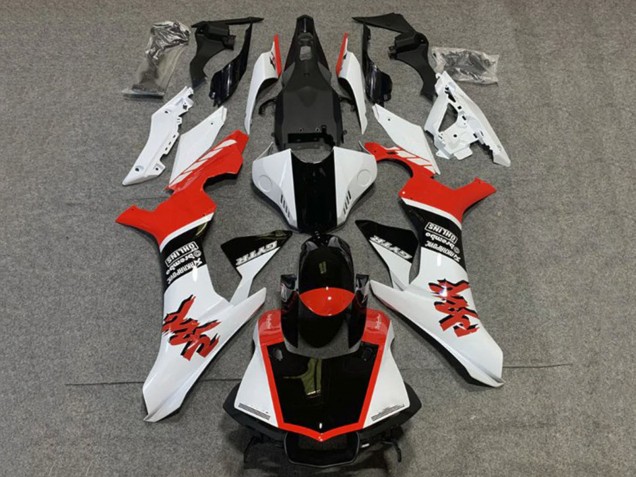Descuento Carenados Moto Yamaha YZF 1000 R1 2020-2025 - Blanco Rojo Negro Brillante GYTR