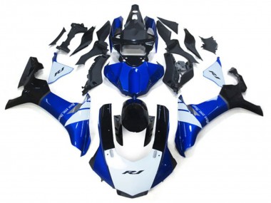 Descuento Kits Carenado Moto Yamaha YZF 1000 R1 2020-2025 - Blanco Azul Negro Brillante
