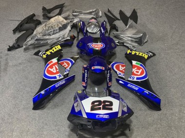 Descuento Carenados Moto Yamaha YZF 1000 R1 2020-2025 - Azul Blanco Negro Rojo Pata