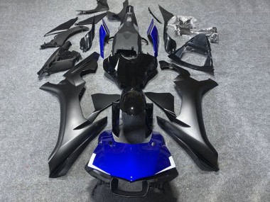 Descuento Carenados Moto Yamaha YZF 1000 R1 2020-2025 - Negro Brillante Negro Mate Azul