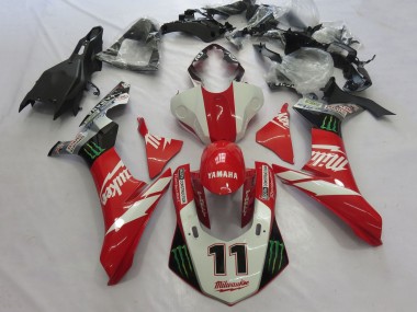 Descuento Carenados Moto Yamaha YZF 1000 R1 2020-2025 - Blanco Rojo Negro Verde Monstruo Milwaukee