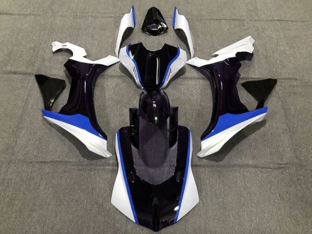 Descuento Carenados Moto Yamaha YZF 1000 R1 2020-2025 - Blanco Azul Negro Brillante