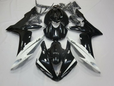 Descuento Carenados Moto Yamaha YZF 1000 R1 2004-2006 - Negro Brillante Blanco