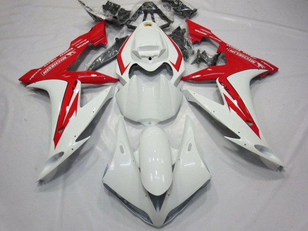 Descuento Carenados Moto Yamaha YZF 1000 R1 2004-2006 - Blanco Rojo