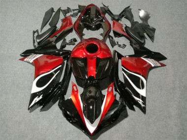 Descuento Carenados Moto Yamaha YZF 1000 R1 2007-2008 - Rojo Blanco Negro