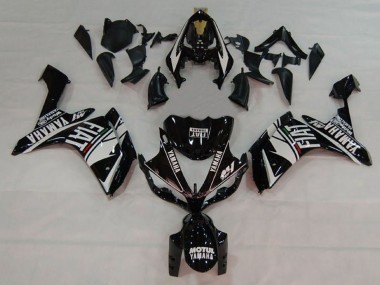 Descuento Carenados Moto Yamaha YZF 1000 R1 2007-2008 - Blanco Negro Fiat