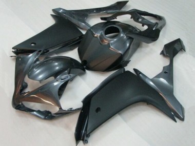 Descuento Carenado Moto Yamaha YZF 1000 R1 2007-2008 - Plata Oscuro Negro Mate