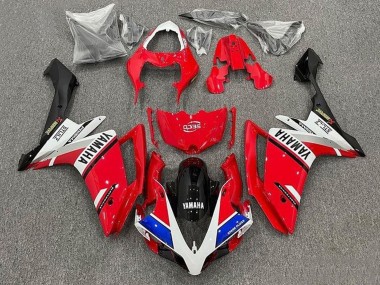 Descuento Carenados Moto Yamaha YZF 1000 R1 2007-2008 - Rojo Blanco Azul Negro