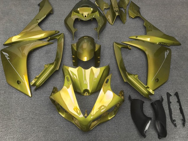 Descuento Carenados Moto Yamaha YZF 1000 R1 2007-2008 - Amarillo Olive