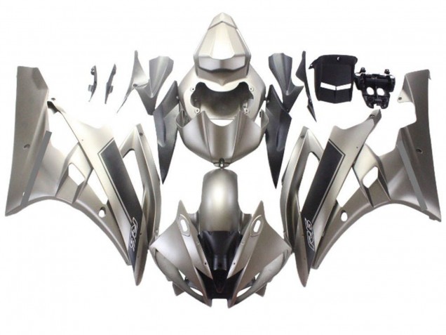 Descuento Carenados Moto Yamaha YZF R6 2006-2007 - Plata Gris
