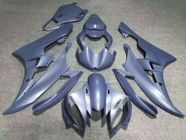 Descuento Carenados Moto Yamaha YZF R6 2006-2007 - Plata Mate Azul