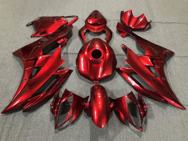 Descuento Carenados Moto Yamaha YZF R6 2006-2007 - Rojo