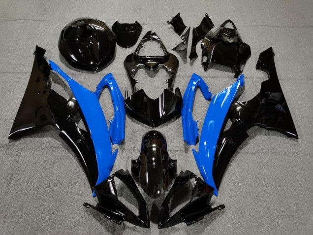 Descuento Carenados Moto Yamaha YZF R6 2008-2016 - Azul Negro Brillante