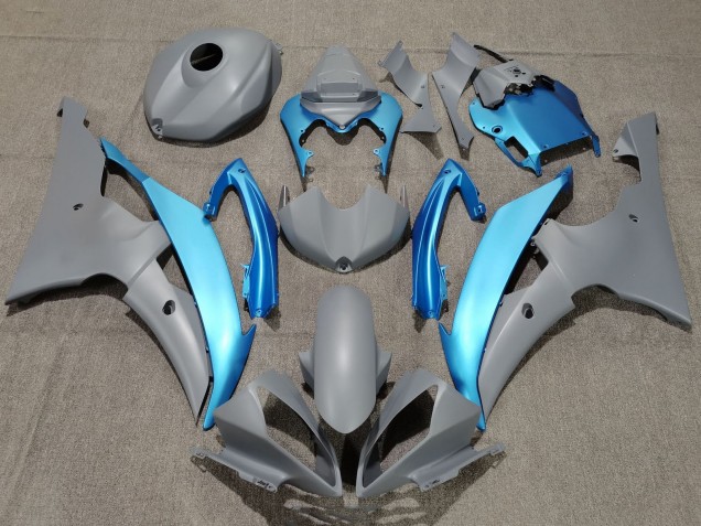 Descuento Carenados Moto Yamaha YZF R6 2008-2016 - Gris Azul Claro