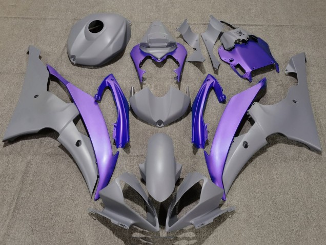 Descuento Carenados Moto Yamaha YZF R6 2008-2016 - Gris Púrpura