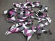 Descuento Carenados Moto Yamaha YZF R6 2008-2016 - Blanco Rosa Gris Negro Camouflage