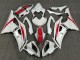 Descuento Carenado Moto Yamaha YZF R6 2008-2016 - Blanco Perla Rojo