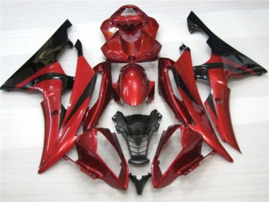 Descuento Carenados Moto Yamaha YZF R6 2008-2016 - Rojo Negro