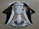 Descuento Carenados Moto Yamaha YZF R6 2008-2016 - Blanco Negro Brillante