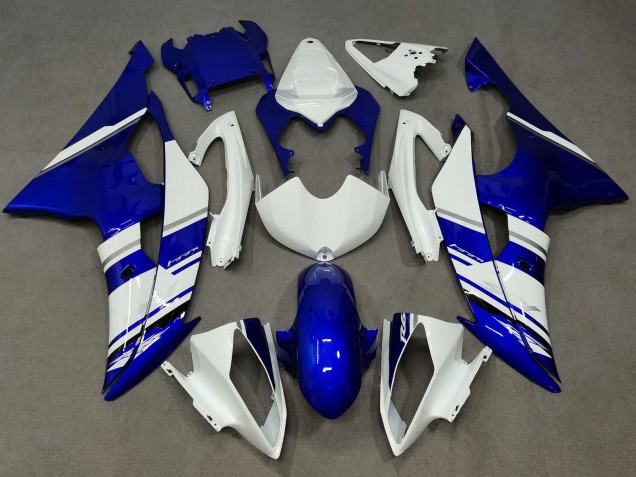 Descuento Carenados Moto Yamaha YZF R6 2008-2016 - Blanco Azul