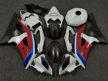 Descuento Carenados Moto Yamaha YZF R6 2008-2016 - Blanco Rojo Azul Negro Mate