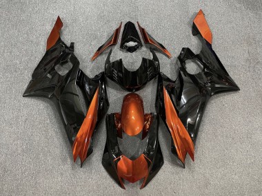 Descuento Carenados Moto Yamaha YZF R6 2017-2023 - Naranja Negro Brillante