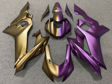 Descuento Carenados Moto Yamaha YZF R6 2017-2023 - Oro Mate Púrpura Dividir