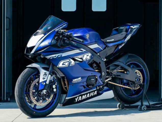 Descuento Carenados Moto Yamaha YZF R6 2017-2023 - Azul Plata GYTR