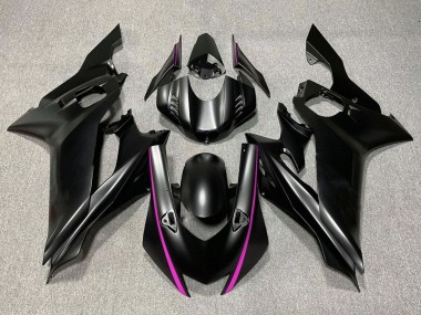 Descuento Carenados Moto Yamaha YZF R6 2017-2023 - Negro Mate Rosa