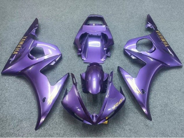 Descuento Carenados Moto Yamaha YZF R6 2005 - Púrpura Oro