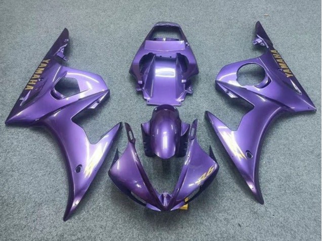 Descuento Carenados Moto Yamaha YZF R6 2003-2004 - Púrpura Oro Calcomanías