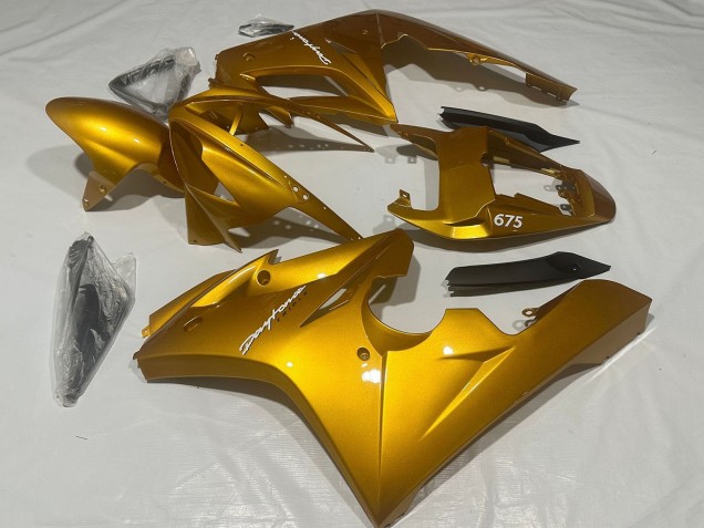 Descuento Carenados Moto Triumph Daytona 675 Triple 2006-2008 - Oro Metalizado
