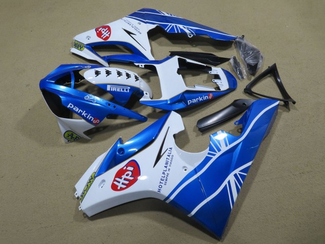Descuento Carenados Moto Triumph Daytona 675 Triple 2006-2008 - Blanco Azul
