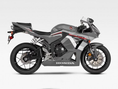 Descuento Carenados Moto Honda CBR600RR F5 2009-2012 - Gris Blanco Rojo