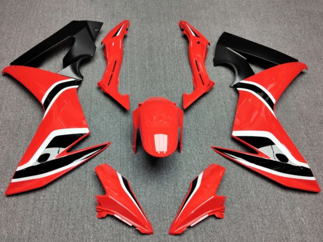 Descuento Carenados Moto Honda CBR650F 2014-2016 - Rojo Negro Mate