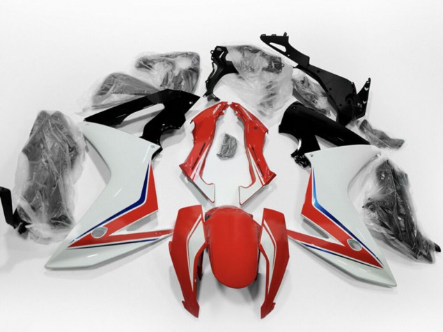 Descuento Carenados Moto Honda CBR650F 2014-2016 - Blanco Azul Rojo