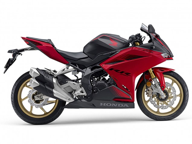 Descuento Carenados Moto Honda CBR250RR 2017-2022 - Rojo Negro Mate